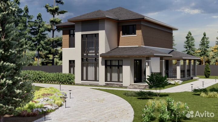 3d визуализация экстерьера, интерьера