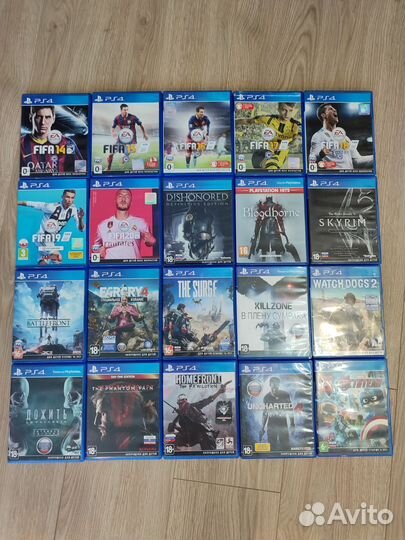 Диски на ps4