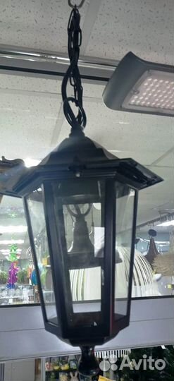 Светильник садово-парковый подвесной 6105 черный