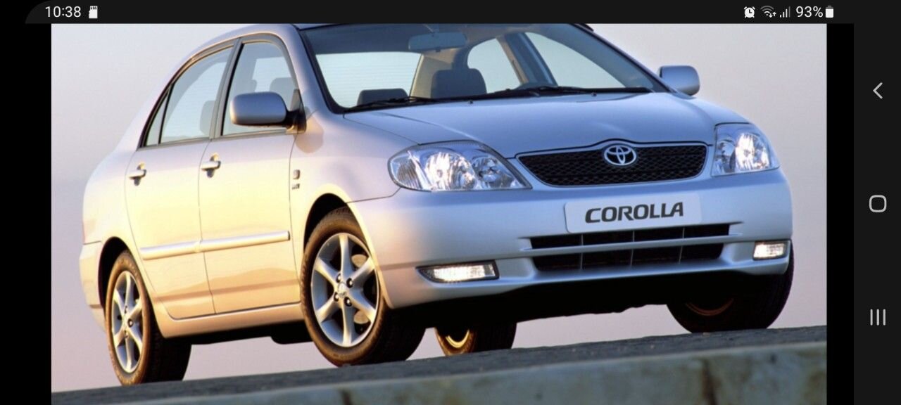 Toyota Corolla: фото владельца