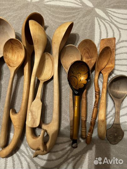 Деревянные ложки хохлома