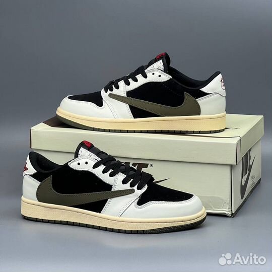 Кроссовки Nike Air Jordan 1 & Travis Scott 41-45 р