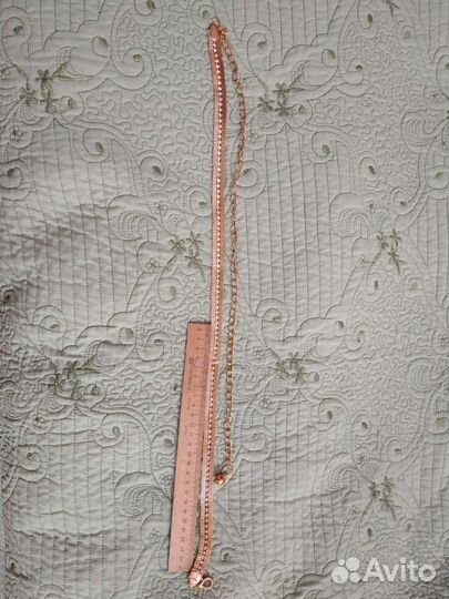 Пояс женский, золотистый метал