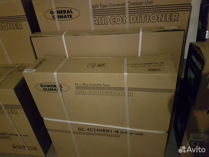 Кассетный кондиционер General Climate GC/GU-4C24HR
