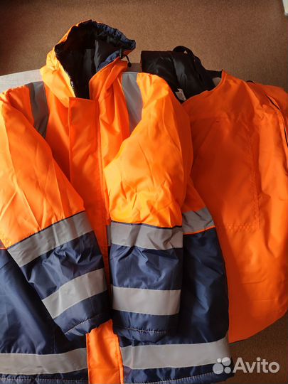 Костюм мужской рабочий утепленный спецодежда