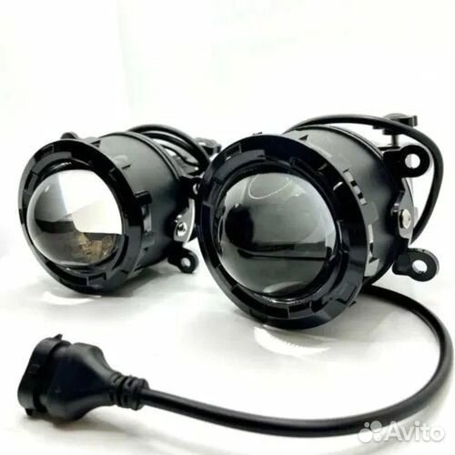 Лазерные противотуманные фары на Рено-пежо-форд