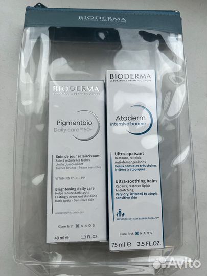 Bioderma atoderm pigmentbio набор косметика