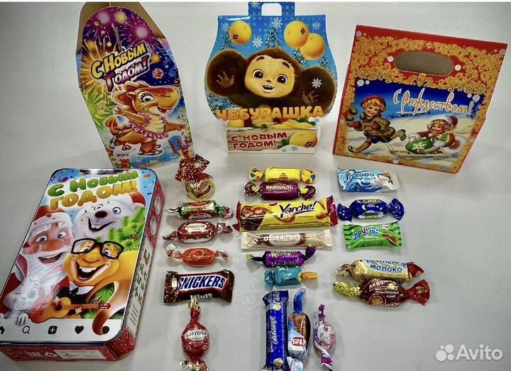 Новогодние сладкие подарки