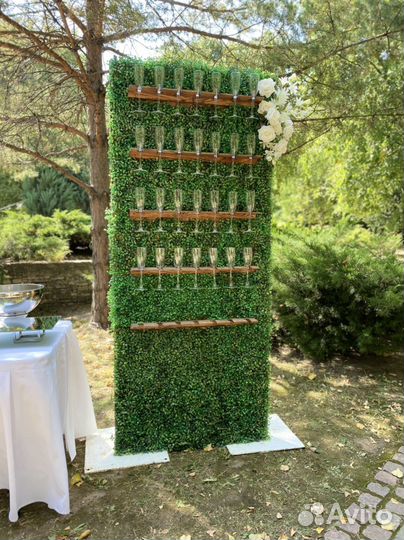 Стена для шампанского