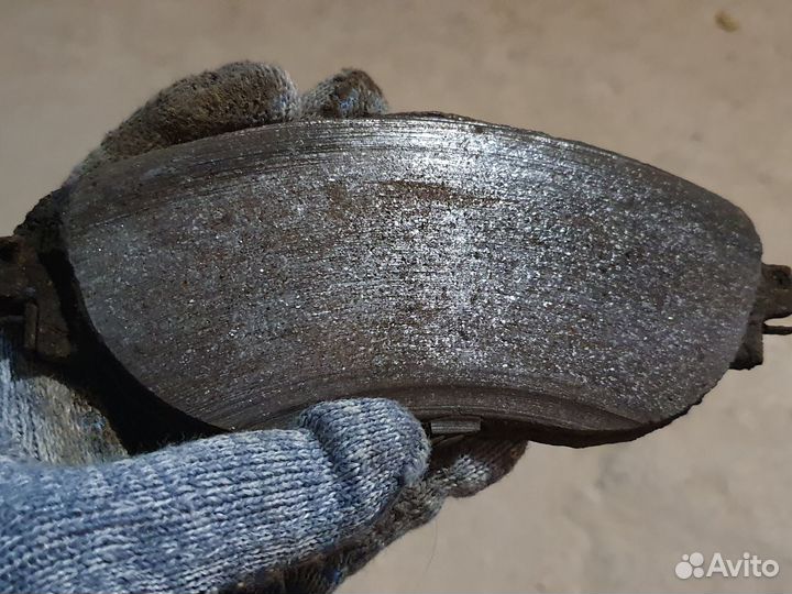 Передние и задние тормозные колодки VAG, оригинал