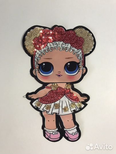 Нашивки - кукла Лол, 20 см