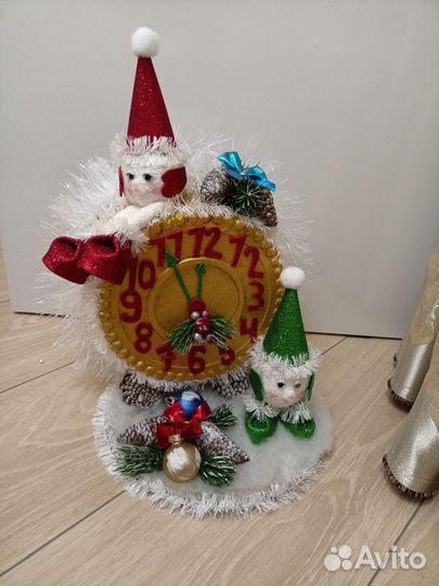 Поделка новогодняя большая