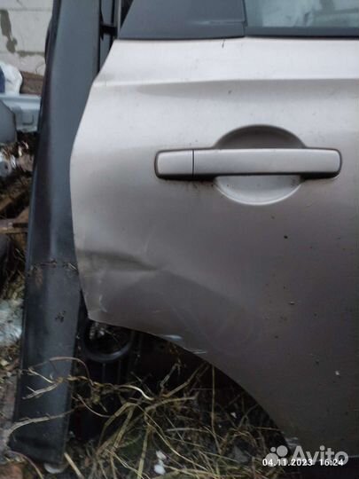 Дверь задняя левая nissan qashqai
