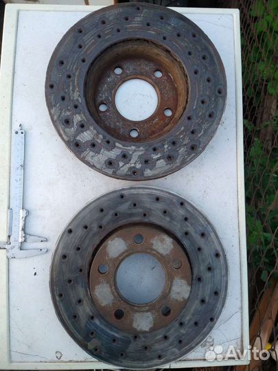 Тормозные диски перфорированные mazda 3 bk (OZ)