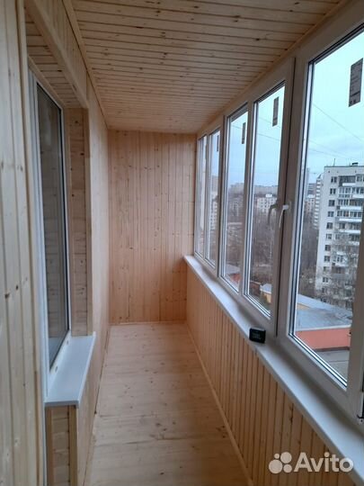 Остекление балконов в панельном доме. Окна пвх