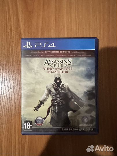 Assassins creed Эцио Аудиторе PS4