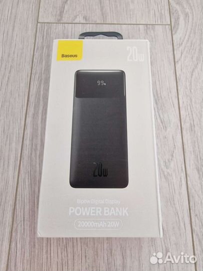Внешний аккумулятор Baseus PowerBank 20W 20000mah