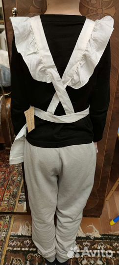 Школьный фартук белый СССР