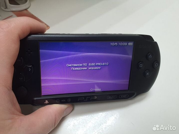 Портативная игровая консоль Sony PSP-E1008 (ка-116