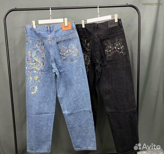 Джинсы широкие Supreme x Coogi, 2 цвета