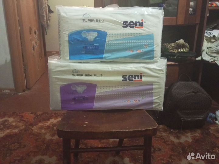 Памперсы для взрослых seni размер 1