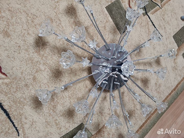 Люстра потолочная бу