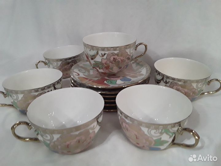 Наборы чайные, кофейные 6 персон, новые