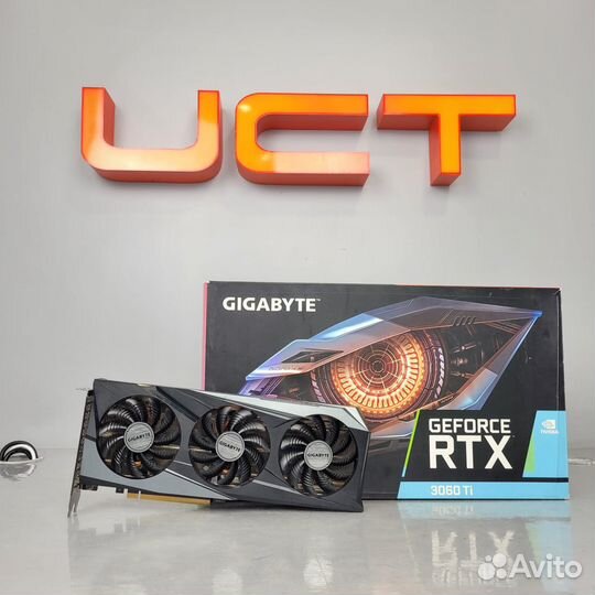 Видеокарта gigabyte geforce RTX 3060 Ti gaming OC