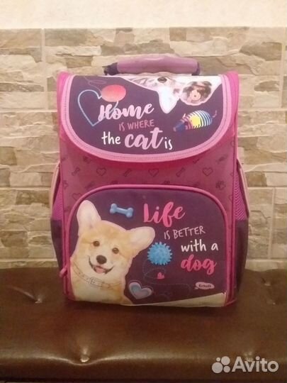 Рюкзак школьный ортопедический для девочки