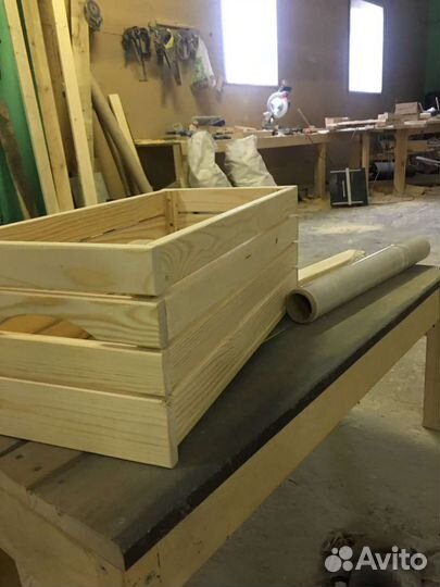 Ящик деревянный для хранения