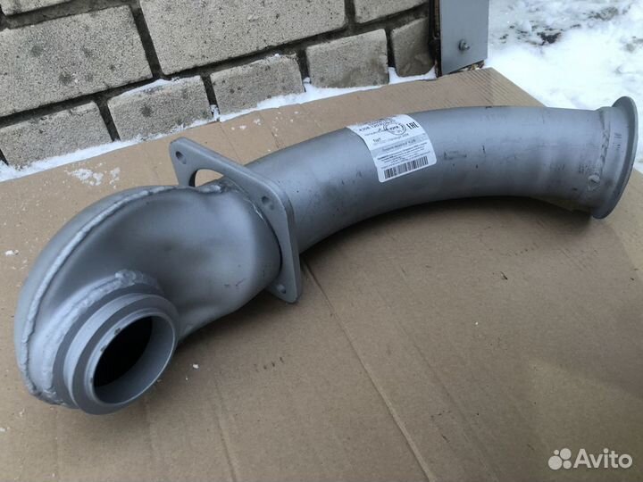 Труба приемная глушителя камаз 4308