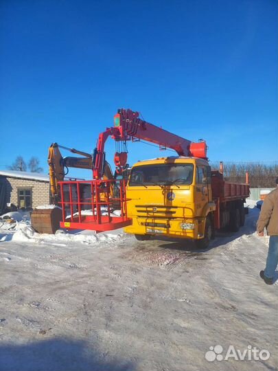 Услуги манипулятора 7 т 19метров,автовышка