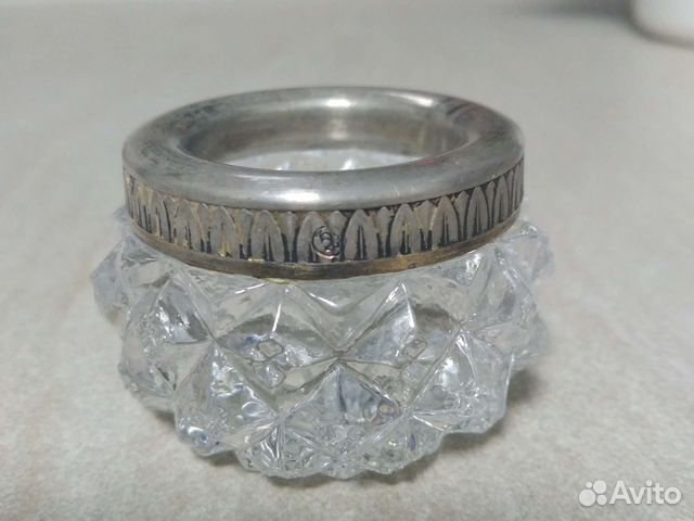 Солонка мельхиор СССР