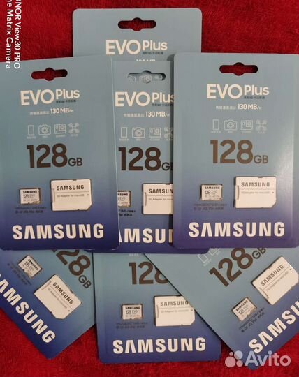 Карта памяти Samsung EVO Plus 128 gb