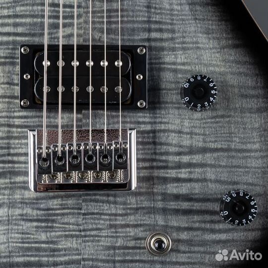 Prsse 277 Solid Body Baritone Charcoal Burst