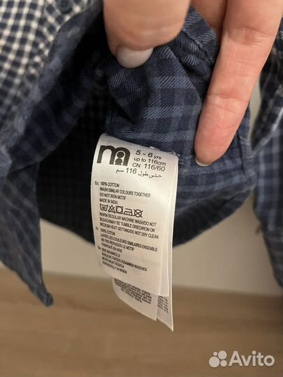 Рубашка mothercare 116