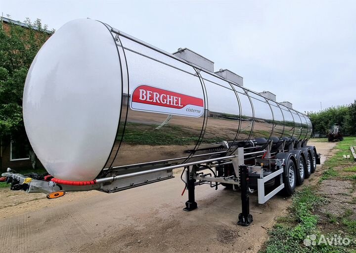 Полуприцеп пищевая цистерна BERGHEL 27000Л 4-осная, 2023