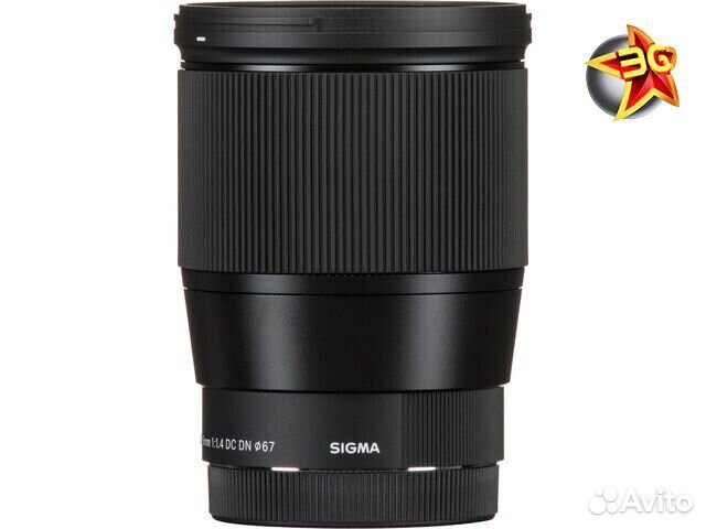 Объектив Sigma AF 16 f/1.4 DC DN Contemporary Cano