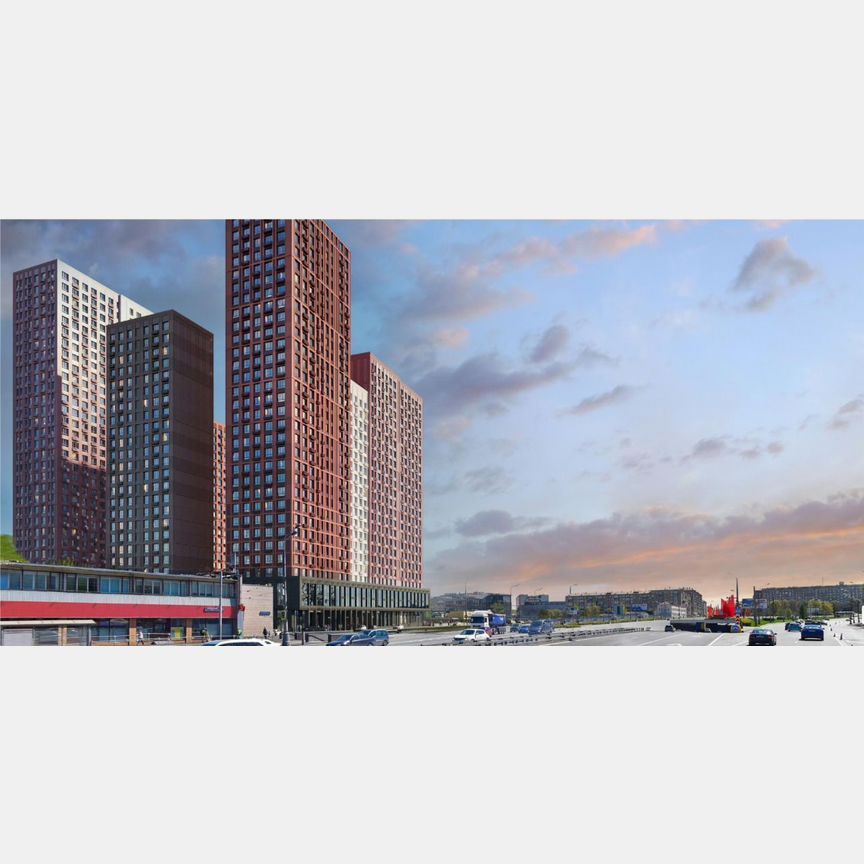 2-к. квартира, 56,5 м², 6/30 эт.