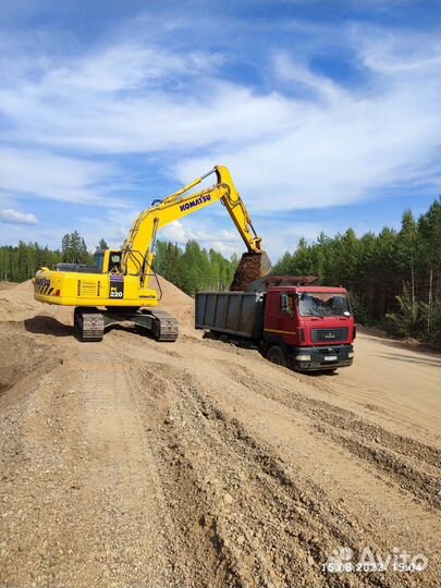 Песок,щебень,грунт доставка