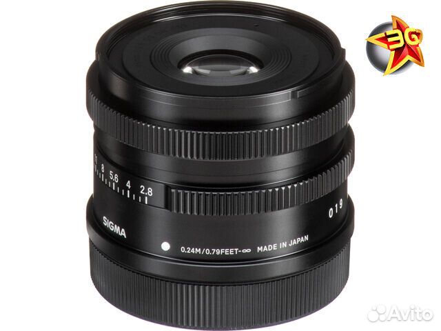 Объектив Sigma AF 45mm f/2.8 DG DN Contemporary Sony E