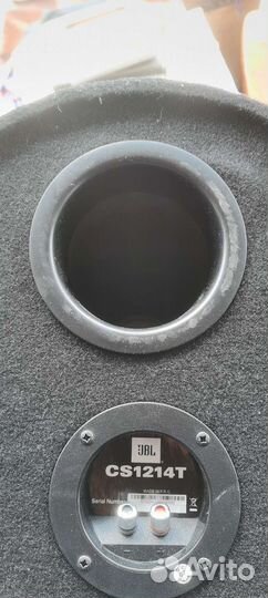 Сабвуфер jbl cs1214t