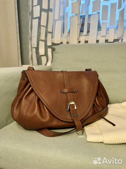 Сумка Coccinelle коричнево-бордовая