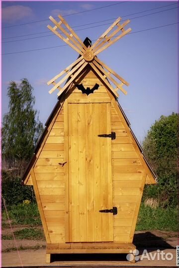 Дачный туалет с установкой DRE447