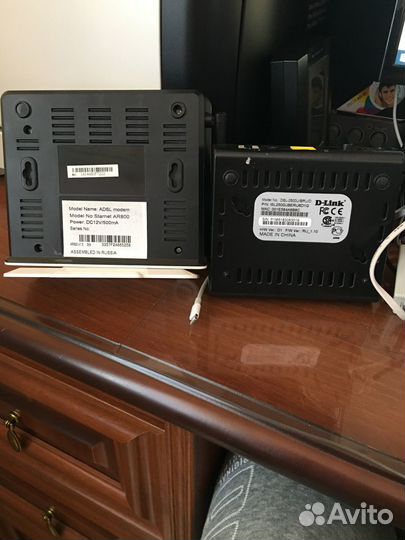 Модем adsl Starnet AR 800, Router DSl-2500U D-Link