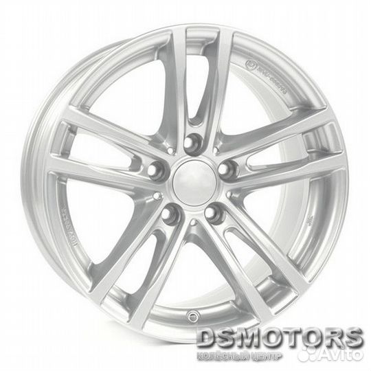 Диски X10X 9.0/19 5x120 ET18 d74.1 polar silver