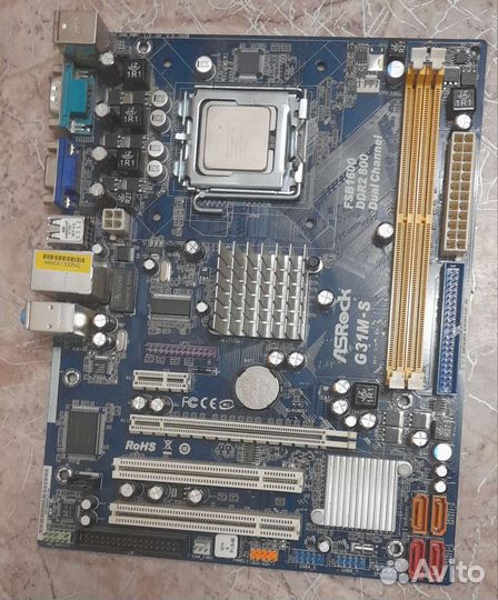 G31M-S Материнская плата 775