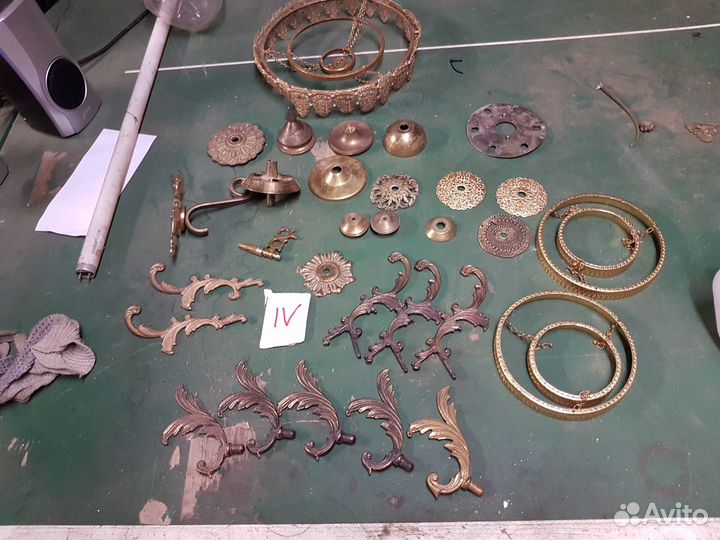 Элементы декора из бронзы