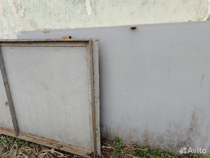 Ворота гаражные металлические