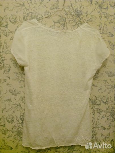 Топ massimo dutti лен Испания